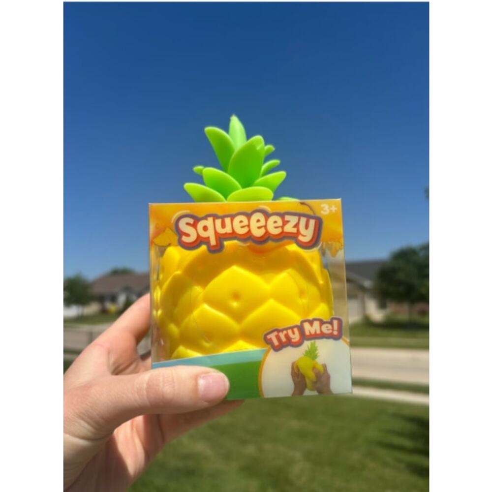 Sunny Days Squeeezy Pineapple Squishy Fidget Toy Target